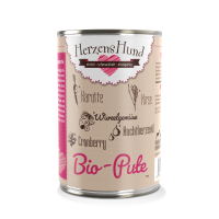 HerzensHund Bio-Pute mit Bio-Gemüse 400g