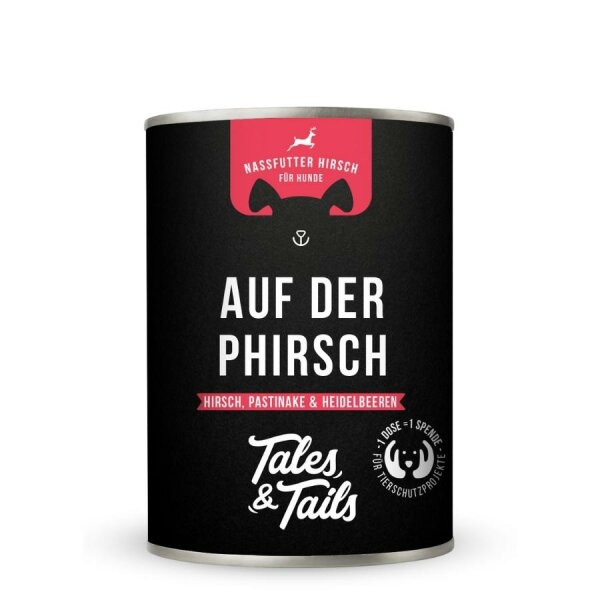 Auf der PHirsch - Das wilde vergnügen mit 75% Hirsch 400g