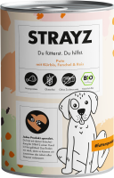 Strayz Bio-Nassfutter Pute mit Kürbis, Fenchel &...