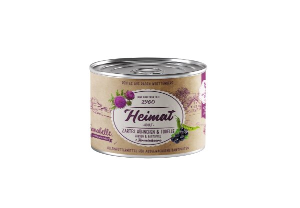 Sanabelle Heimat zartes Hühnchen & Forelle -Nassfutter-