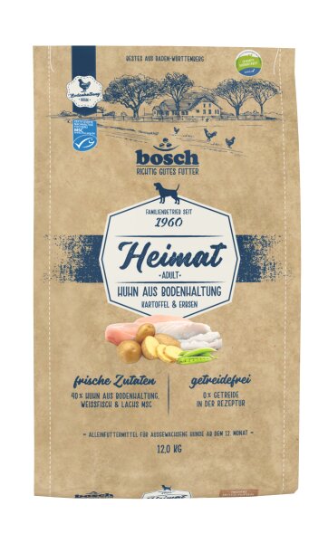 Bosch Heimat zartes Tierwohl-Huhn & frischer Fisch 12kg