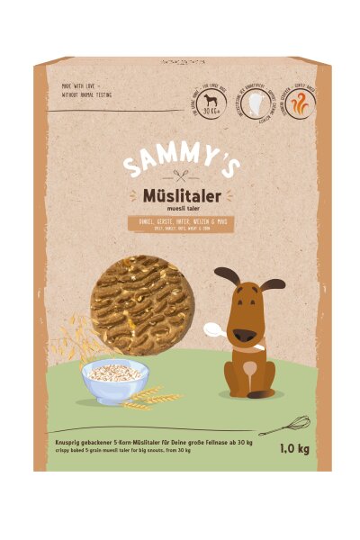 Bosch Sammys Müslitaler für große Hunde 1kg