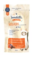 Sanabelle Mini-Fleischsticks mit Seelachs & Feige 55g