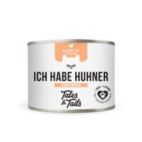 Ich habe Huhner- Huhntastisches Nassfutter mit 98,8%...